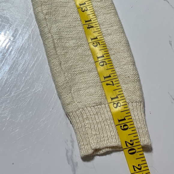 Anthropology MOTH Cream White Knitted Sweater Size Small - Picture 11 of 11